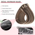 thumbnail image 4 of Extensiones de cabello Mesariel Real Human Hair, 120 g, 4 of 5