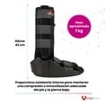 thumbnail image 4 of Bota walker  ortopédica larga con suela Antideslizante y correas ajustables, 4 of 6