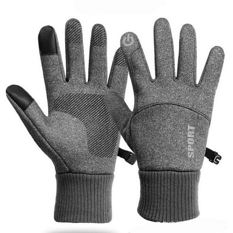 Winter Gloves Warm Waterproof Non-slip Fishing Gloves Motorcycle