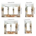thumbnail image 2 of Yayeee Rocker Switch Wall Plate 3-Gang 6.5"x4.6" Home Decorative Outlet Cover, Cute Halloween Pumpkins, 2 of 6