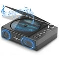 thumbnail image 2 of CD Player Portable, Leapwell Portable CD Player with Speakers Bluetooth Rechargeable, Small Compact Retro CD Players for Home, Personal Desktop CD Pl, 2 of 7