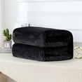 thumbnail image 2 of Soft and lightweight plush luxury parabolic blanket, flannel sheep blanket, comfortable and warm wool blanket, queen, gray 59 "x 79, 2 of 7