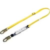 MSA Workman Single Leg Shock-Absorbing Lanyard With LC Harness Connection And LC Anchorage Connection
