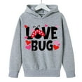 thumbnail image 3 of Baby Girl Outfits Long Sleeve Heart Letter Printed Hoodie Two Pieces Long Pant Set Toddler Girl Clothes Black 11-12 Years, 3 of 3