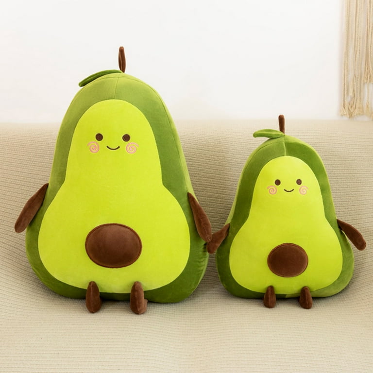 Fluffy on sale avocado plush