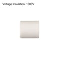 thumbnail image 4 of Uxcell 20 Pcs Ceramic Tube Insulated Electronic Wire Heat Insulation Protection Single Bore 9mm x 10mm, 4 of 6