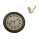 thumbnail image 5 of Elegante reloj de pared con pájaro cantor y figura de pájaro dorado. Estatua moderna de animal para comedor, oficina, sala de estar o decoración de in, 5 of 7