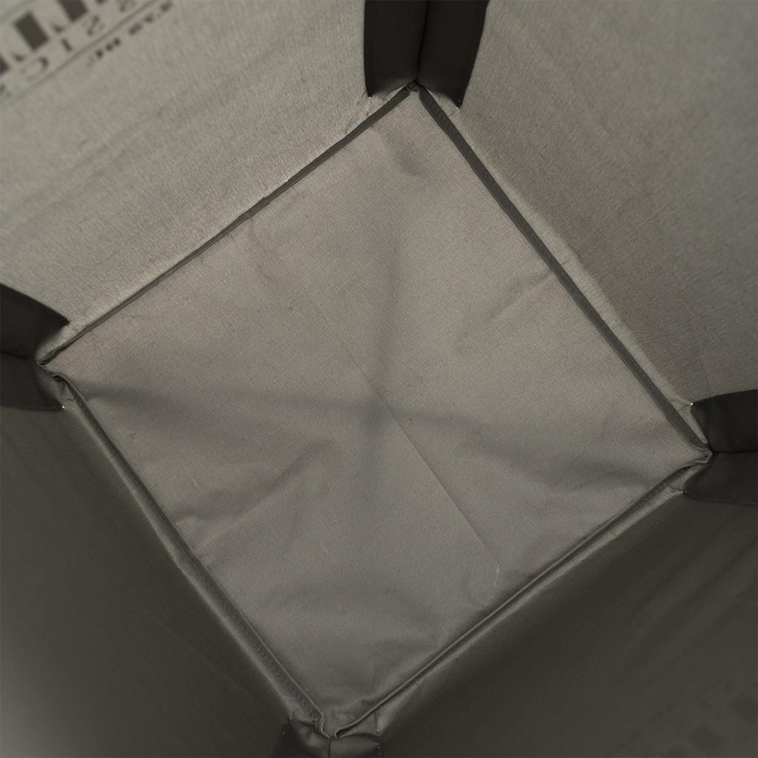 Seville Classics Heavy-Duty Laundry Hamper with Wheels, 18" x 18" x 27"