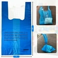 thumbnail image 3 of Baby Diaper Bag Disposable (500 Count, Blue) Fresh Baby Powder Scented Easy Tie Handles Bulk Diaper Sacks (500 Bags), 3 of 8