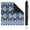 boho-110, variant on Decorative Boho Print Playing Mat for Mahjong Tables 31.5x31.5 Inch Rubber Surface with Anti-Slip Grip and Noise Dampening for Board Games and Game Room