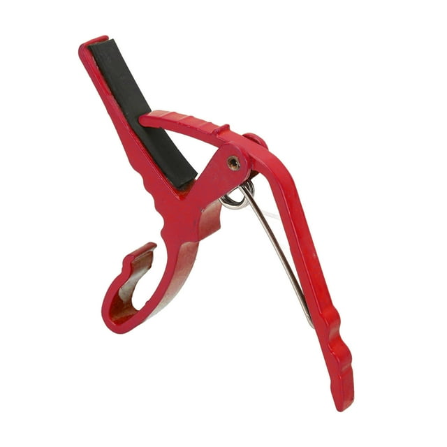 Capo de Guitare Électrique, Capo Basse Joli Design pour la Performance Rouge