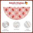 thumbnail image 3 of Sikiie Strawberry Nativity Christmas Tree Skirt, Jesus Christian Winter Holiday Tree Mat Decoration(30-48IN)36", 3 of 6