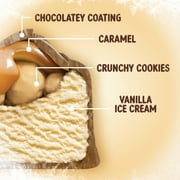 Twix Caramel Vanilla Milk Chocolate Ice Cream Bars, 11.58 fl oz, 6 Pack