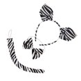 thumbnail image 2 of Yingyy 3piece Zebra Headband Set For Dance Makeup Performance Props can be used multiple Headband Dance Makeup Performance, 2 of 6