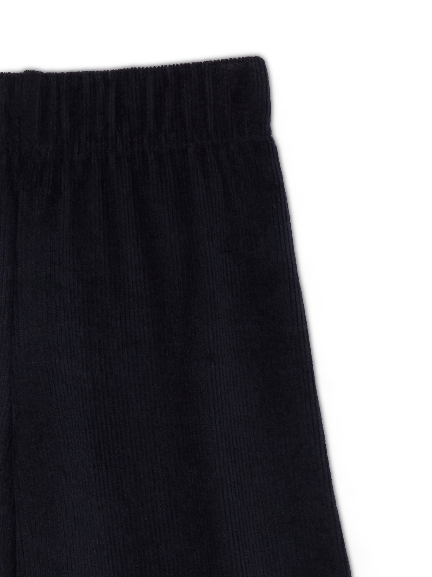 Garanimals Toddler Girls Holiday Knit Corduroy Pants with Wide Leg, Sizes 18M-5T