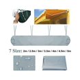 thumbnail image 3 of Sac de Protection pour Auvent, Housse de Rangement Grise 5m pour Auvent Manuel Rétractable Imperméable et Anti-Poussière pour Terrasse, 3 of 5