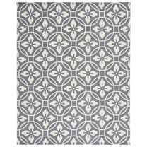 SAFAVIEH Four Seasons Lilibeth Geometric Area Rug, Grey/Ivory, 8' x 10'