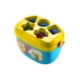 thumbnail image 6 of Fisher-Price Baby’s First Blocks Shape Sorting Toy with Storage Bucket, 12 Pieces For Baby & Toddler, 6 of 10