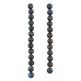 thumbnail image 3 of Bead Landing Blue Marbled Impression Jasper Round Beads, 10mm, 12 Pack, 3 of 3