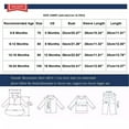 thumbnail image 2 of AherBiu Newborn Baby Clothes Fleece Jackets Zip up Hooded Unisex Boys Toddler Girls Clothes Winter Coats, 2 of 3