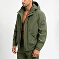 thumbnail image 6 of WRKEKC Windbreaker Jackets for Men Detachable Hood Long Sleeve Zip-Up Outerwear With Zipper Pockets for Hiking and Cycling, 6 of 7