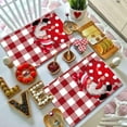 thumbnail image 4 of Decoraciones para San Valentín, adornos para San Valentín, regalos para San Valentín, manteles individuales con temática de San Valentín, manteles individuales para decoración de fiestas, manteles ind, 4 of 5