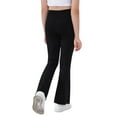 thumbnail image 5 of Sherrylily Girls Yoga Pants V Cross Waist Wide Leg Flare Pants High Waist Bootcut Pants with Pockets, 5 of 7