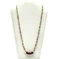 thumbnail image 3 of 27" Brown and Clear Glass Bead Necklace (Dozen)- 12 Necklaces/ 1 Dozen, 3 of 4