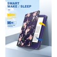 thumbnail image 4 of Funda MoKo para el nuevo Kindle 6 (2022, 2019, 2016) Blue Peony, 4 of 7
