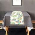 thumbnail image 4 of Coolnut Watercolor Easter Egg Table Runner - 14x108 Inch Soft Fabric Table Runner, Heat-Resistant for Kitchen, Dining, Holiday House Decor, 4 of 7