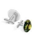 thumbnail image 3 of Banana Men's Stainless Steel Cufflinks for Suits and Dress Shirts Ideal for Formal and Business Occasions, 3 of 6