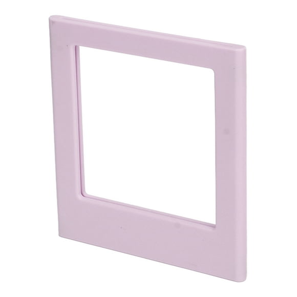 4PCS Magnetic Pocket Picture Frame Double Sided Magnet Photo Frame Magnetic Fridge Frames for Fujifilm Instax Square Purple
