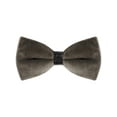thumbnail image 1 of CORBATA DE LAZO AJUSTABLE DE VELVET INSPIRAR CHIC PARA EL DÍA DEL PADRE, TAMAÑO ÚNICO, COLOR MARRÓN, PARA PROM, BODA Y TRAJE., 1 of 4