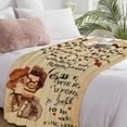 thumbnail image 6 of DAJU Wedding Anniversary Gifts for Men Blanket Flannel Soft and Comfortable Anti static Bed Sofa Blanket(40*50inch), 6 of 6