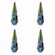 thumbnail image 1 of Car Tire Valve Stems Cap Aluminium Car Dustproof Caps Motorcycle Bullet Wheel Tire Valve Caps Styling Exterior Accessories, 1 of 1