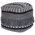thumbnail image 1 of Puf Butler Brynn Transitional Gray de algodón 50 cm, 1 of 8