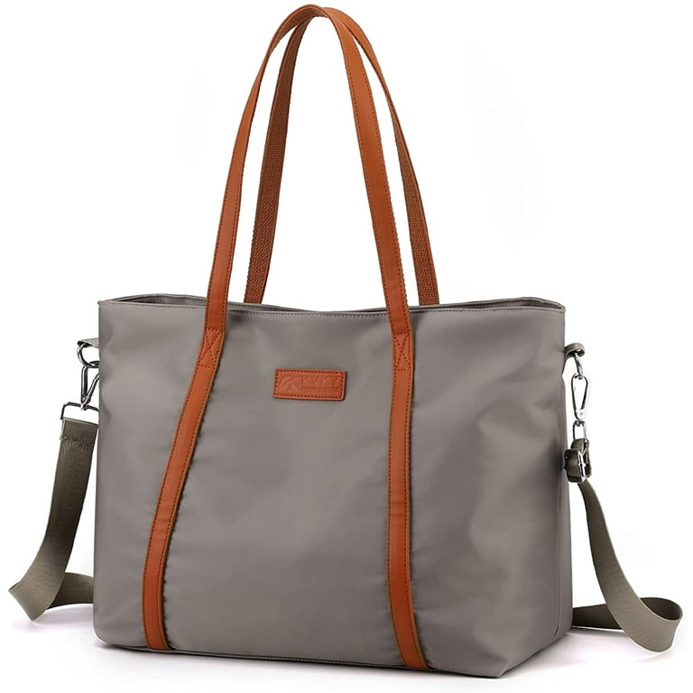 Borke Laptop Bag Waterproof Lightweight Tote Bag for Women Nylon Briefcase  Computer Work Shoulder Handbag Fits 15.6 inch Laptop - Walmart.com