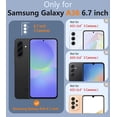 thumbnail image 2 of Funda FNTCASE para Samsung Galaxy A36-5G con clip para cinturón, color azul, 2 of 8