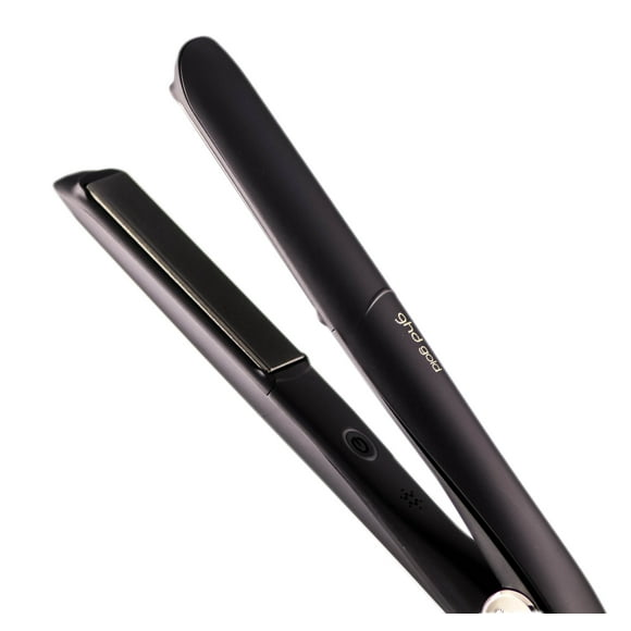 ($199 Value) GHD Gold Black Performance Styler Flat Iron - Black ghd belleza