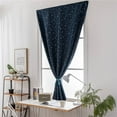 thumbnail image 4 of Maoww Magic Sticker Star Print Shading Blackout Curtain Printing Window Drapes Living Room Noise Reducing Blinds, 4 of 9
