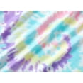 thumbnail image 3 of Beezizac Trendy Tie Dye Spiral Pajamas for Girls 2-Piece Soft Tank Top & Shorts PJ Set Jammies Size 6, 3 of 6