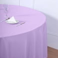 thumbnail image 5 of BalsaCircle 108" Round Polyester Tablecloth Wedding Table Linens Lavender, 5 of 11