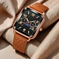 thumbnail image 2 of Womens Elegant Classic Retro Vintage Square Luminous Analog Watch, 2 of 9