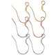thumbnail image 1 of 6pcs Diy Earring Hooks Sterling Silver Earring Making Supplies For Craft Projects Platinum For All Occasions, 1 of 4