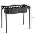 thumbnail image 2 of Goplus Portable Propane 225,000-BTU 3 Burner Gas Cooker Outdoor Camp Stove BBQ, 2 of 11