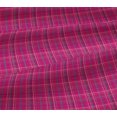thumbnail image 5 of oneOone Viscose Jersey Fabric Madras Check Print Fabric BTY 60 Inch Wide, 5 of 5