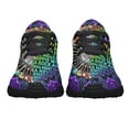 thumbnail image 5 of Hippie With A Rock and Roll Heart Shoes Sneakers for Women Men Black Size 10.5, 5 of 7