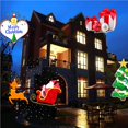 thumbnail image 2 of LED Christmas Projection Lights Projector Waterproof Beautiful House Landscape Spotlight for Halloween Easter, 2 of 9