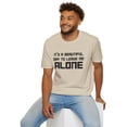 thumbnail image 6 of Funny Mens Tshirt Leave me Alone tee Sarcastic Graphic Shirt for Men, 6 of 6