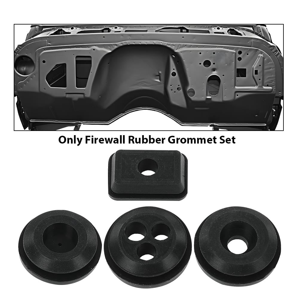 PIT66 Firewall Rubber Grommet Set Fit for Chevy and GMC Truck Suburban Blazer 1967 1968 1968 1970 1971 1972 1972 TC3836